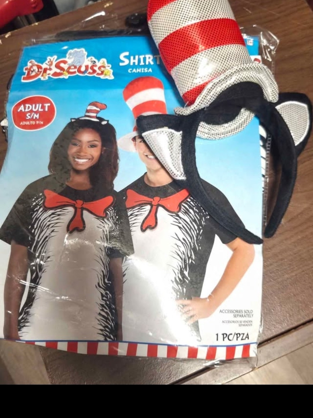Dr. Seuss Cat in the Hat costume set small adult#costume #drseuss #catinthehat